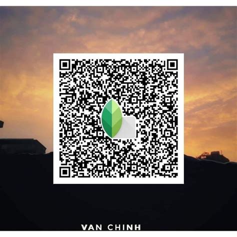 A Qr Code With An Image Of A Green Leaf On The Front And Side Of It