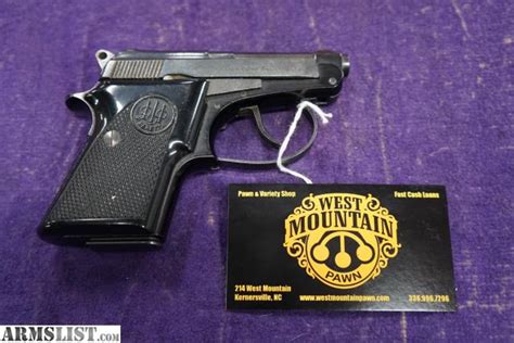 Armslist For Sale Beretta Model 20 Singledouble Action 25acp With