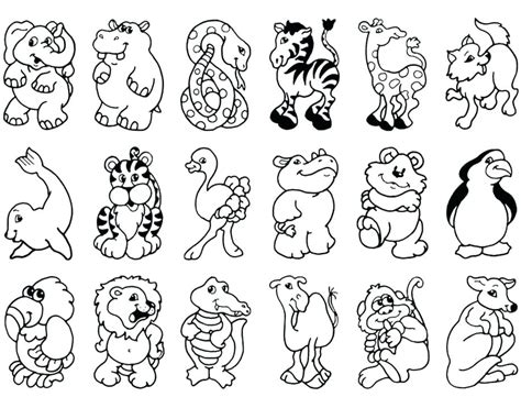 Jungle Coloring Pages For Preschoolers At Free