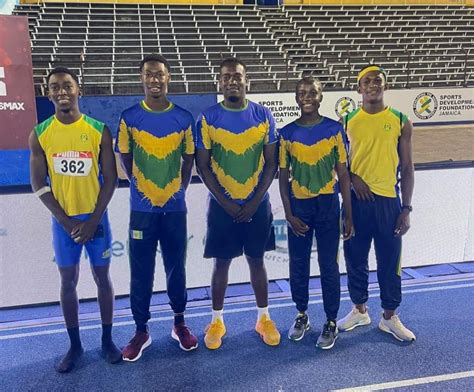 Svg Enjoyed Its Largest Medal Haul Ever Along With 4 National Records At Carifta Games
