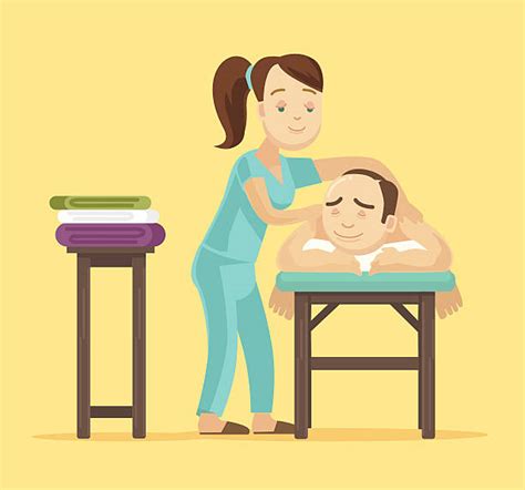 Royalty Free Massage Therapist Clip Art Vector Images And Illustrations Istock