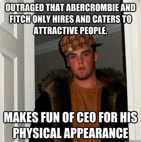 Outraged That Abercrombie And Fitch Only Hires And Caters To Attractive People Makes Fun Of CEO