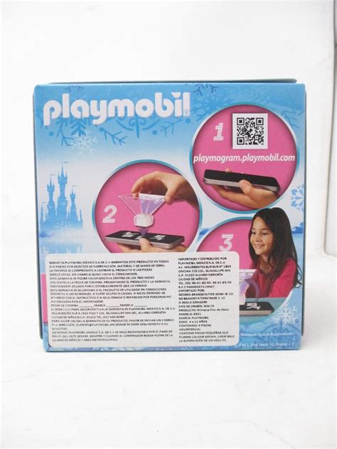 Playmobil Playmogram 3d Magic Ice Crystal Princess With Owl 9351