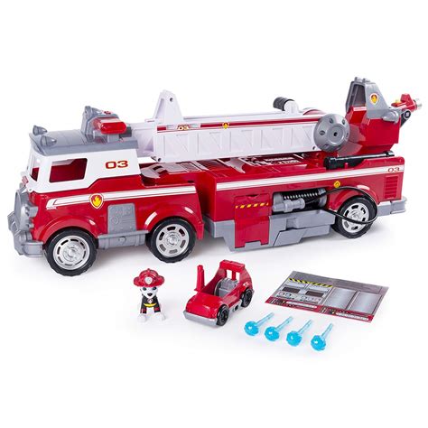 Paw Patrol Fire Truck Ultimate Rescue Of Marshall