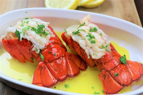 Lobster Tails With Honey Garlic Butter White Wine Sauce Saladmaster