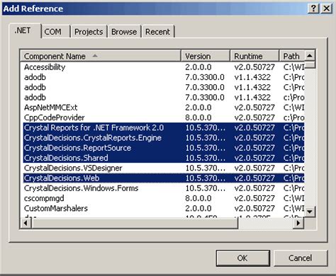 Could Not Load File Or Assembly Crystaldecisions Crystalreports Engine Dll