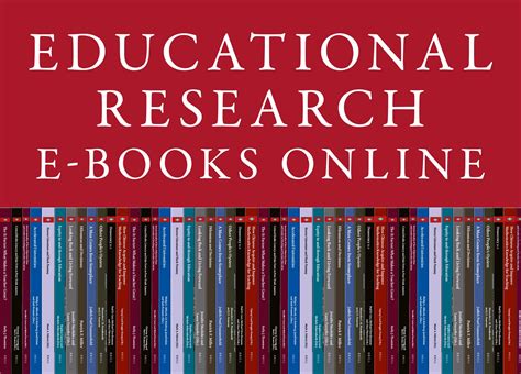 Educational Research E Books Online Collection 2022