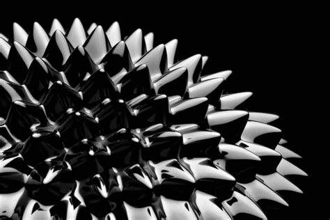The Hypnotic Magnetism Of Ferrofluids Ferrofluid Black And White
