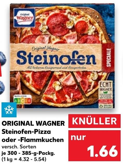 Original Wagner Steinofen Pizza Oder Flammkuchen 300 385 G Packg