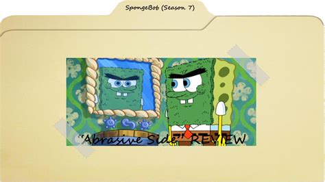 Spongebob Abrasive Side Review By Ryanech0 On Deviantart