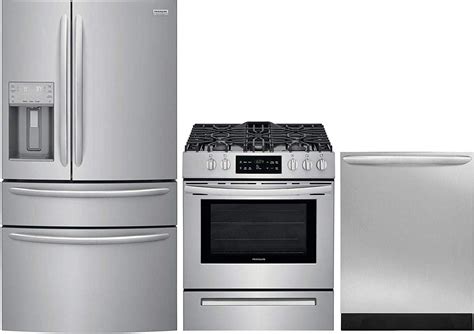 Frigidaire Gallery Piece Kitchen Appliance Package With Fg H Uf French Door