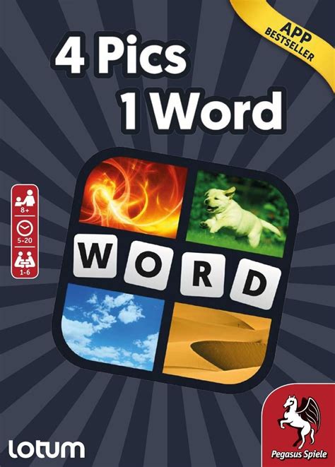 4 Pics 1 Word Board Game At Mighty Ape Nz
