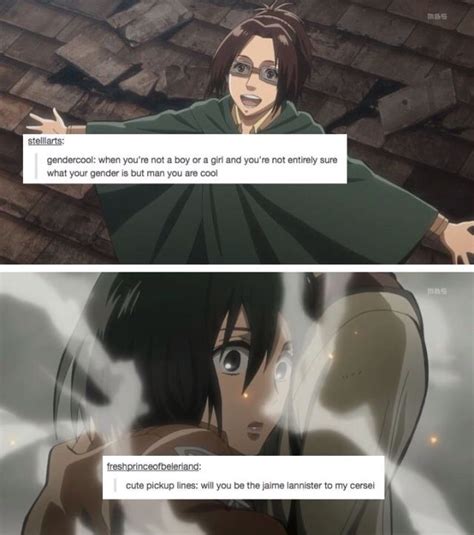 Attack On Titan Pickup Lines