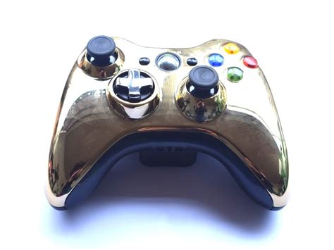 Official Microsoft Xbox 360 Wireless Controller Chrome