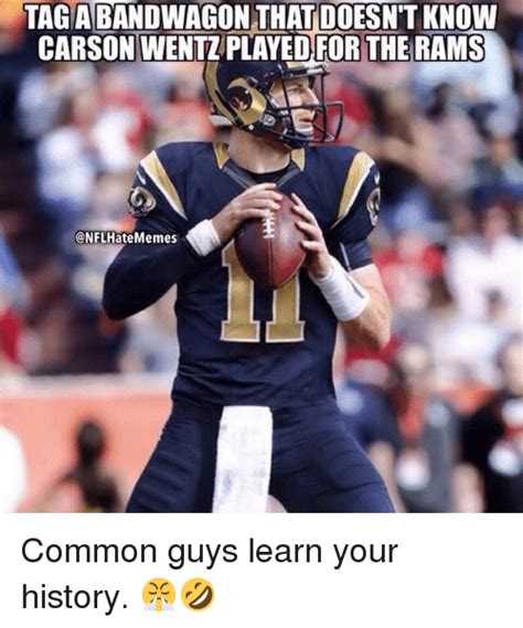 Carson wentz wants trade if jalen hurts continues to start. TAGA BANDWAGON THAT DOESN'T KNOW CARSON WENTZ PLAYED FOR THE RAMS Common Guys Learn Your History ...