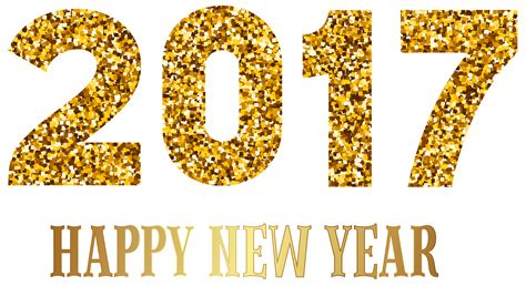 New Year S Day Clip Art 2017 Happy New Year Transparent PNG Image Png