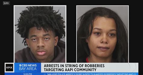 San Jose Police Arrest 2 More Suspects In Armed Robberies Targeting Aapi Community Cbs San