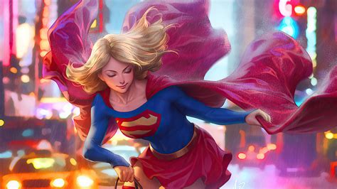 Comics Supergirl Hd Wallpaper By Stanley Artgerm Lau