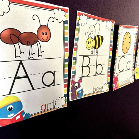 Posters are used for a variety of purposes, and as such fall into types or classifications that make it easier to create a poster because each type has its own particular features. Alphabet Poster Printables - Classroom Freebies