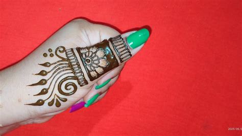 beautiful finger mehndi design easy simple mehendi design backhand mehandi design for