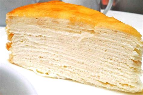 Japanese Mille Crepe Cake Recipe Easy Mille Crepe Cake Recipe