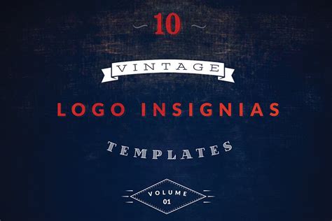 Vintage Logo Templates Vol 3 Creative Illustrator Templates