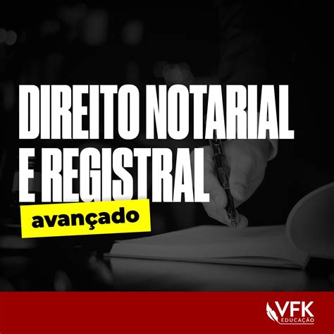 Curso De Direito Notarial E Registral Avançado Curso Preparatório Para Concurso De Cartório