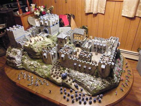 Awesome Castle Miniature Projects Miniature Wargaming Warhammer Terrain