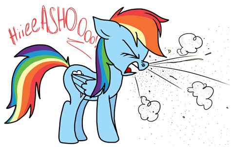 Rainbow Dash Explosion Sneeze By Psfforum On Deviantart