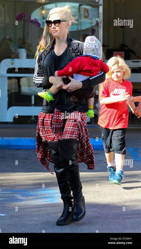 Gwen Stefani Takes Her Three Sons Shopping At Toys R Us Featuring Gwen Stefani Zuma Rossdale