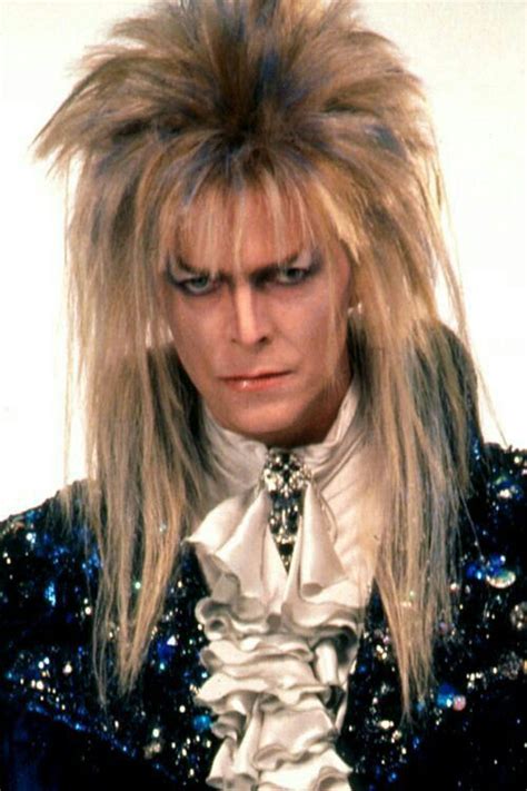 Labyrinth promo shots of david bowie as jareth and jennifer connelly as sarah. Pin on Labyrinth: Jareth left his human form like David ...