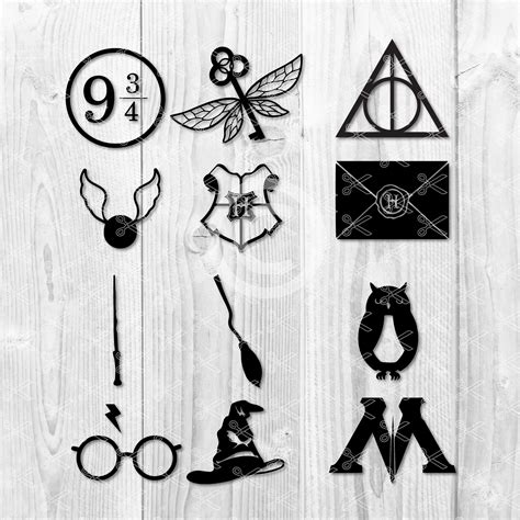 Harry Potter SVG, PNG, DXF, Cut Files