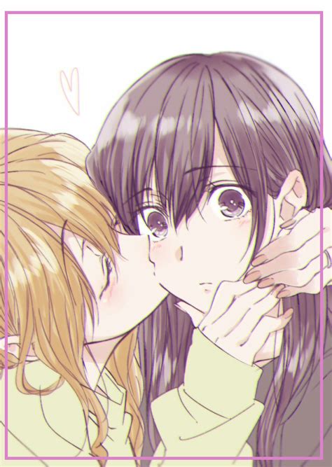 Pin By Juo On Yuri♥ Citrus Manga Yuri Anime Girls Yuri Anime