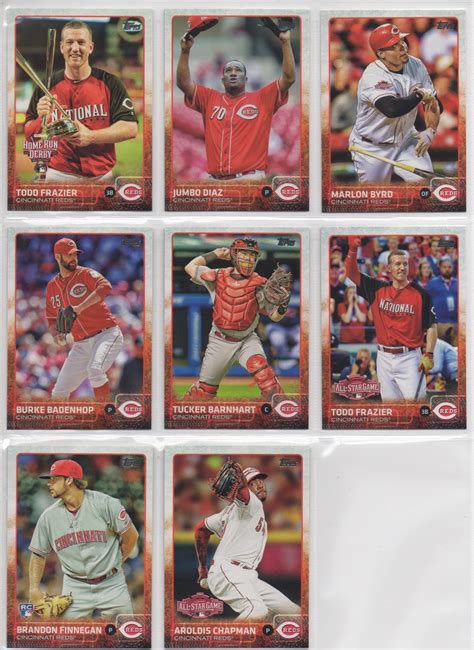 Cincinnati Reds Baseball Card Collector 2015 Topps Cincinnati Reds