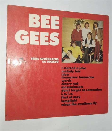 Lp Vinil Bee Gees Serie Autógrafos de Sucessos 54 Item de Música