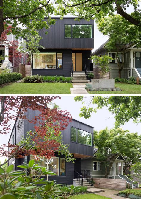 14 Examples Of Modern Houses With Black Exteriors Architecture Romane