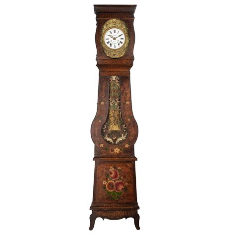 19th Century French Comtoise Grandfather Clock At 1stdibs French