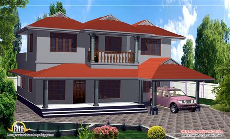 Duplex House Design 2000 Sq Ft Kerala Home Design And Floor Plans