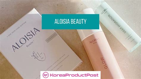Aloisia Beauty A Celeb Approved K Beauty Brand Koreaproductpost