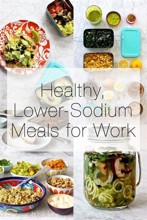 Reduced sodium means at least 25 percent less. Sodium Girl helps make healthy meals at work | Low sodium ...