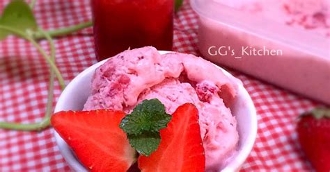 Resep 'es krim walls' paling teruji. 951 resep ice cream strawberry enak dan sederhana ala rumahan - Cookpad