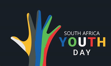 Youth Day South Africa 16 June Background Banner Card Poster