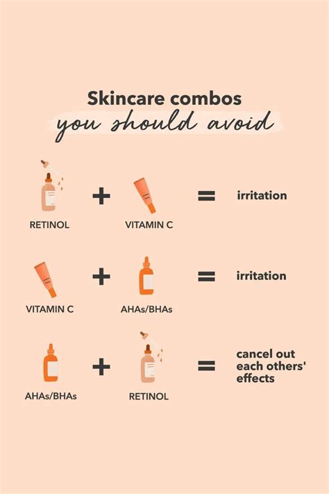 Skincare Product Combinations You Should Avoid In Your Skincare