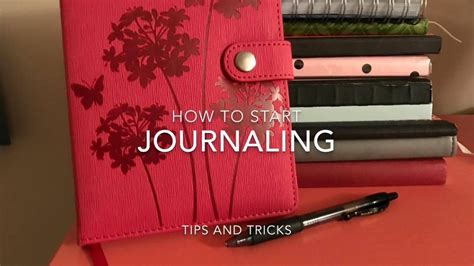 How To Start Journaling Youtube