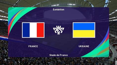 Ien officiel de la rencontre. PES 2021 | FRANCE vs UKRAINE | Match Gameplay PC - YouTube