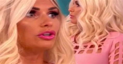 katie price completely splits opinions as she appears on loose women dressed like barbie ok