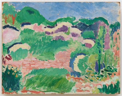 Henri Matisse Landscape Reprint Poster Texture Photo Paper Etsy