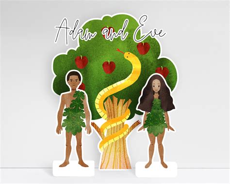 African American Adam And Eve Adam And Eve Printable Etsy Australia