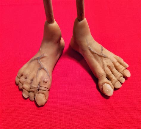 My Elf Feet Polymer Clay Dolls Sculpting Clay Clay Dolls