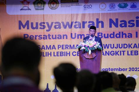 Pembukaan Musyawarah Nasional Permabudhi | Kementerian Koordinator